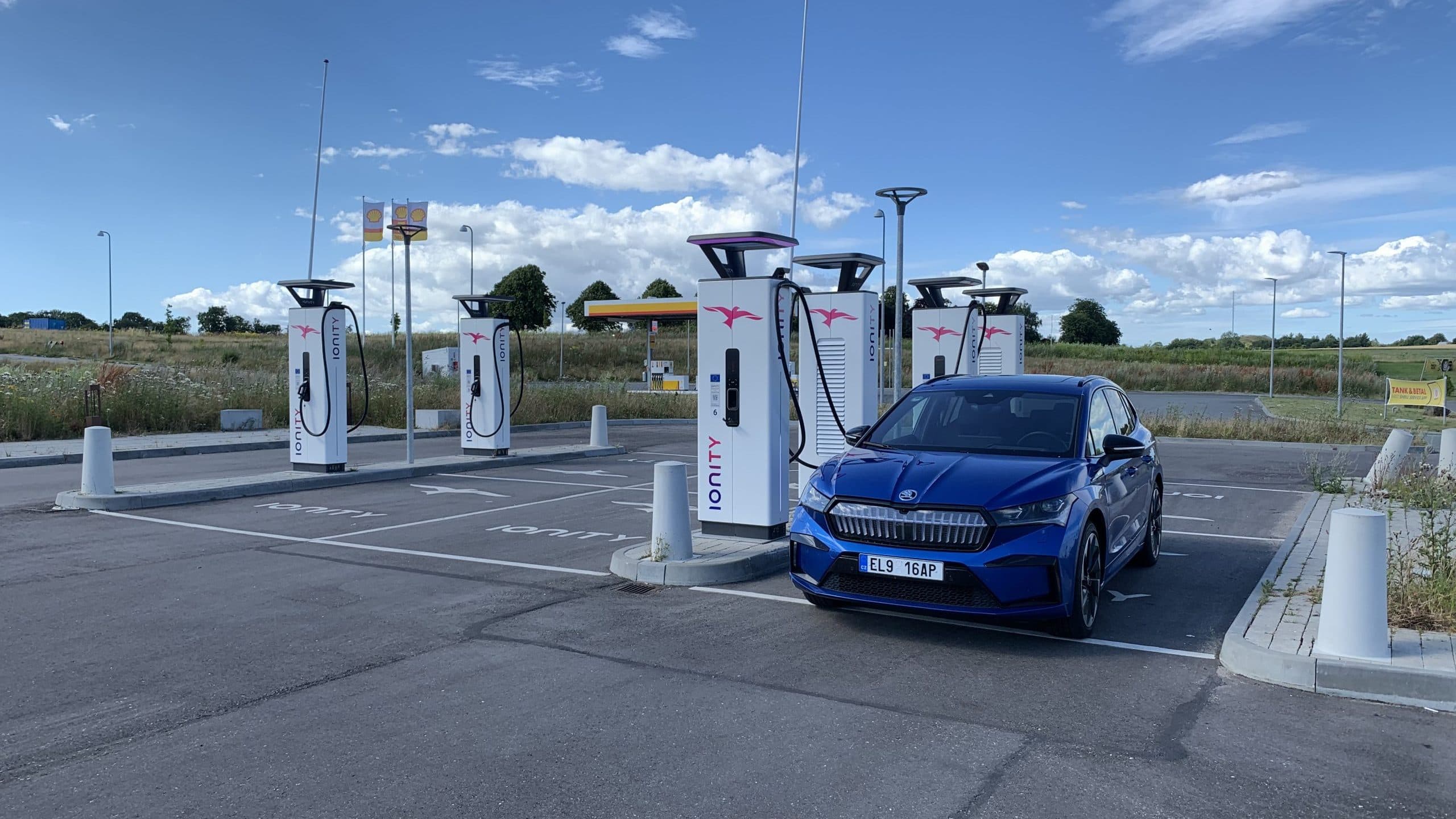 Ionity Vordingborg v Dánsku