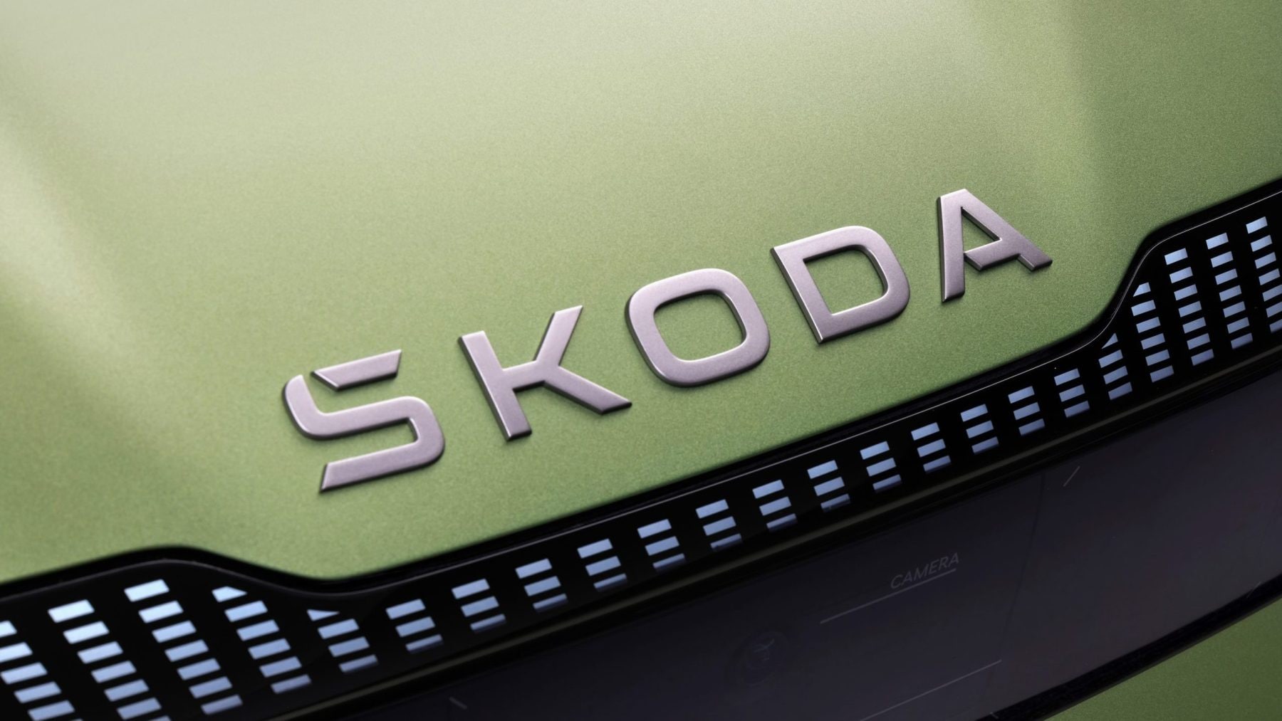Nové logo ŠKODA na voze Škoda Vision 7S | foto: Škoda