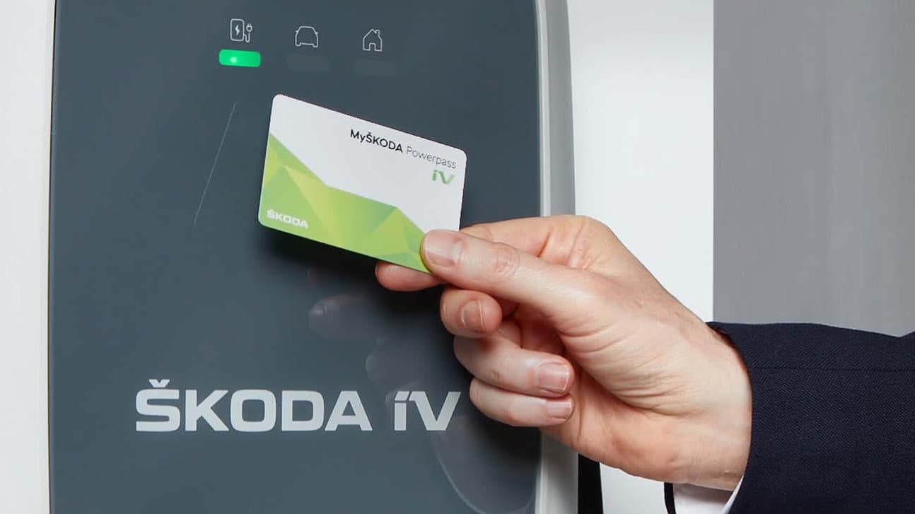 Nabíjecí karta Škoda Powerpass