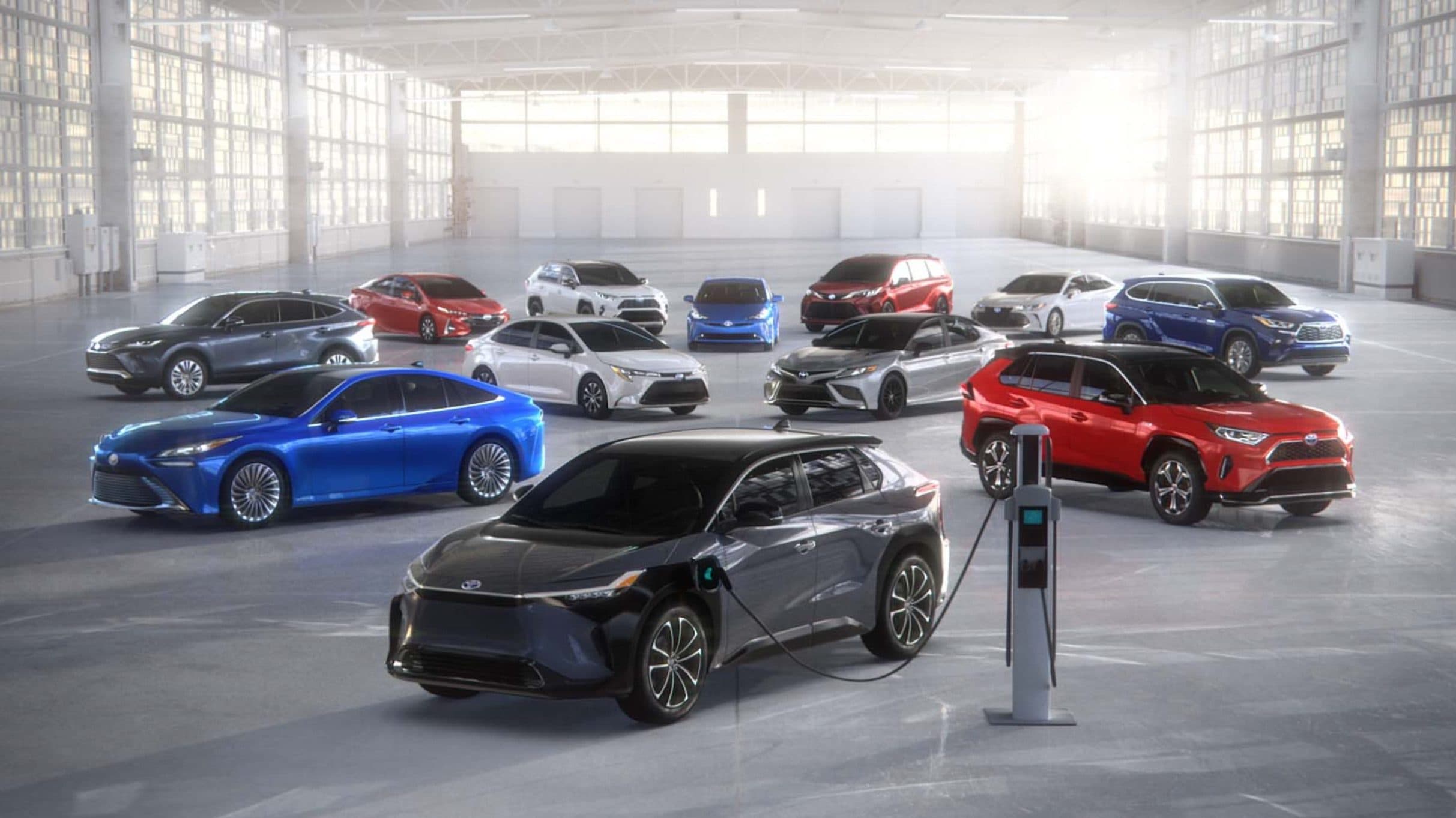 Elektrifikované portfolio vozů automobilky Toyota