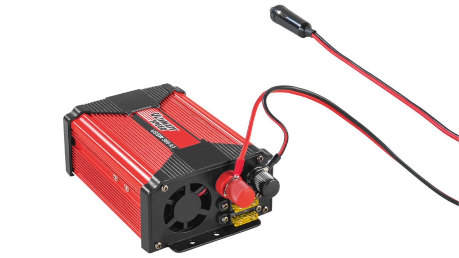 Měnič napětí s 230V zásuvkou a dvojicí USB portů