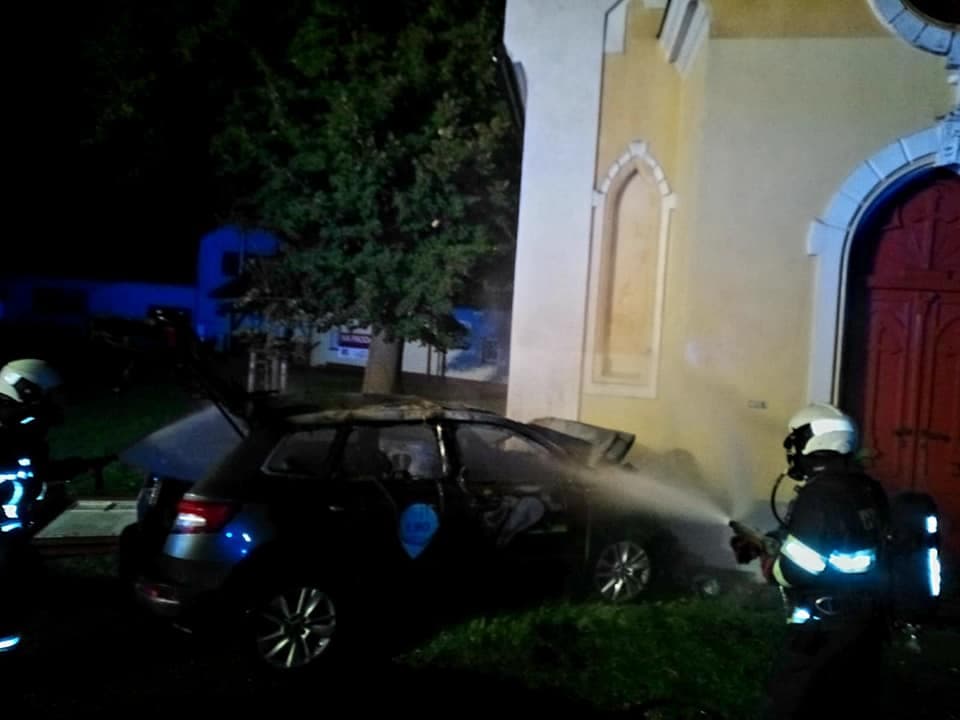 Nehoda Škoda Karoq u Českých Budějovic