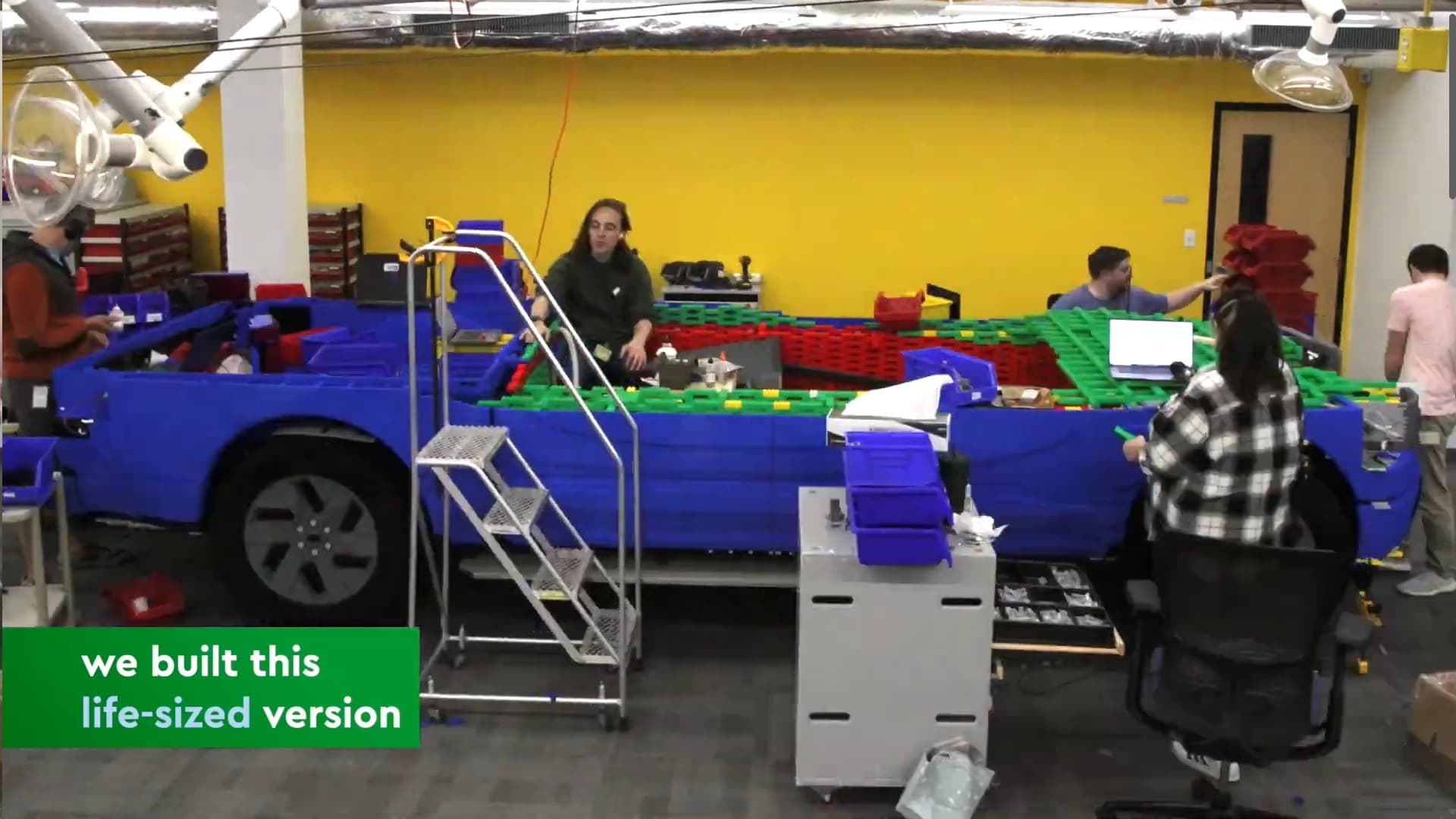 Stavba Fordu F-150 z Lega