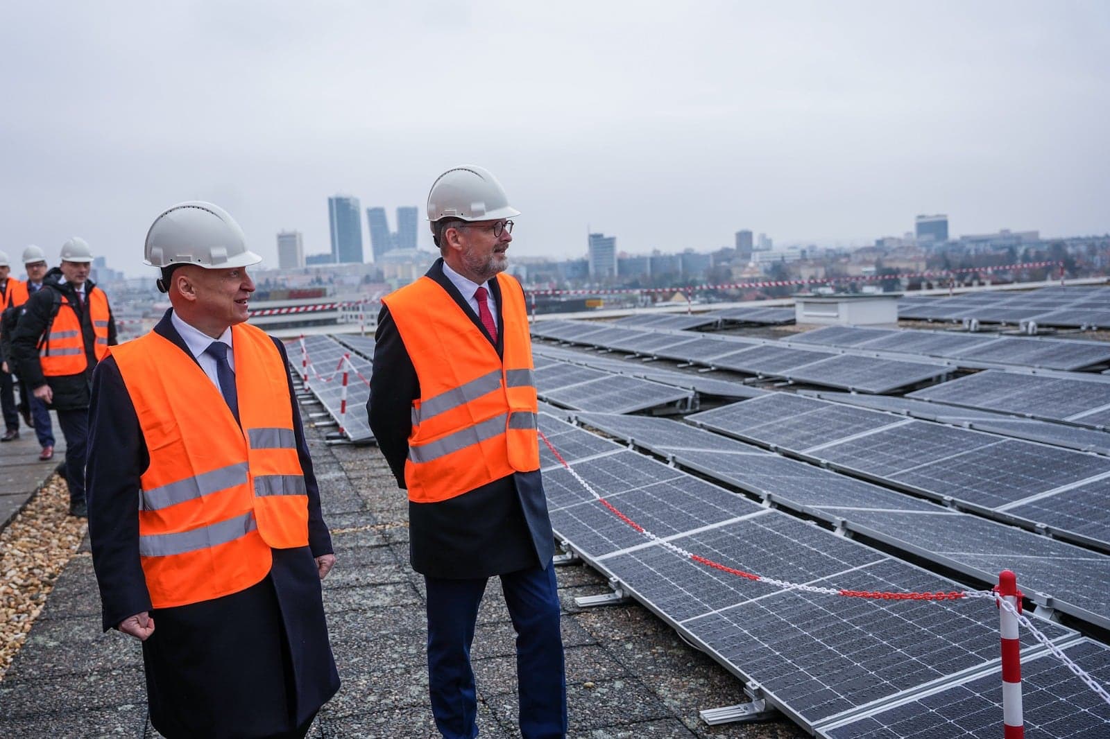 Fotovoltaická elektrárna na střeše Kongresového centra Praha