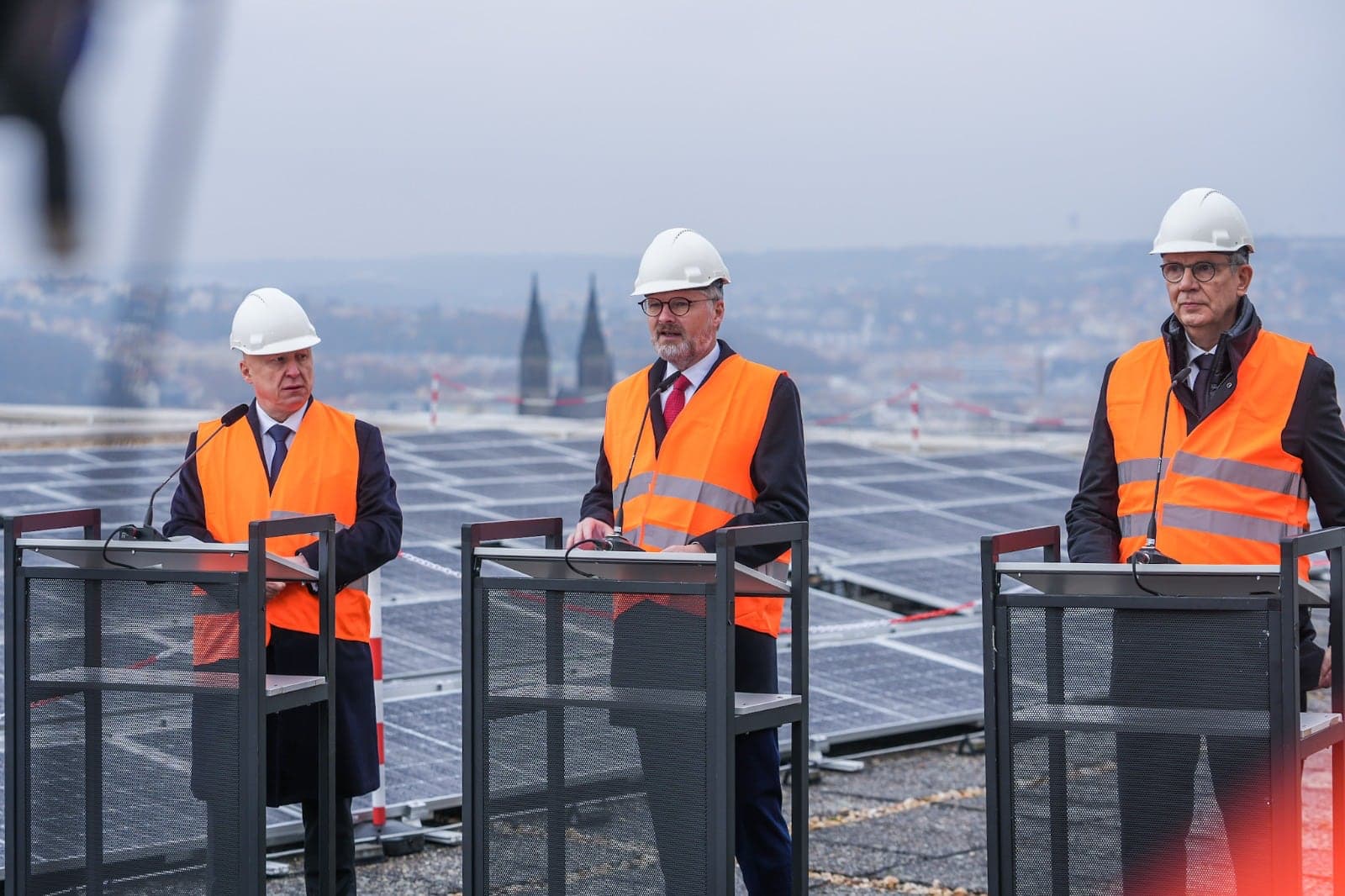 Fotovoltaická elektrárna na střeše Kongresového centra Praha