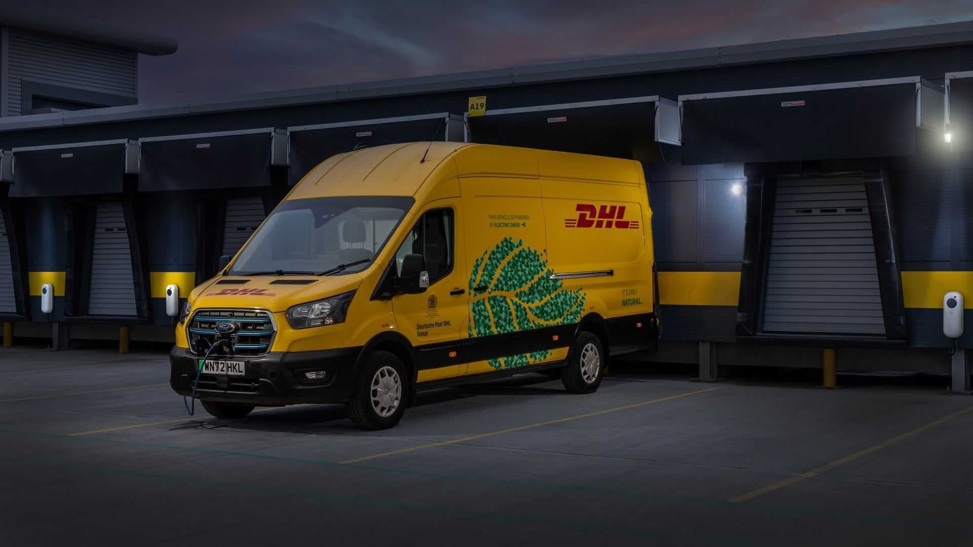 Elektrický Ford Transit pro DHL