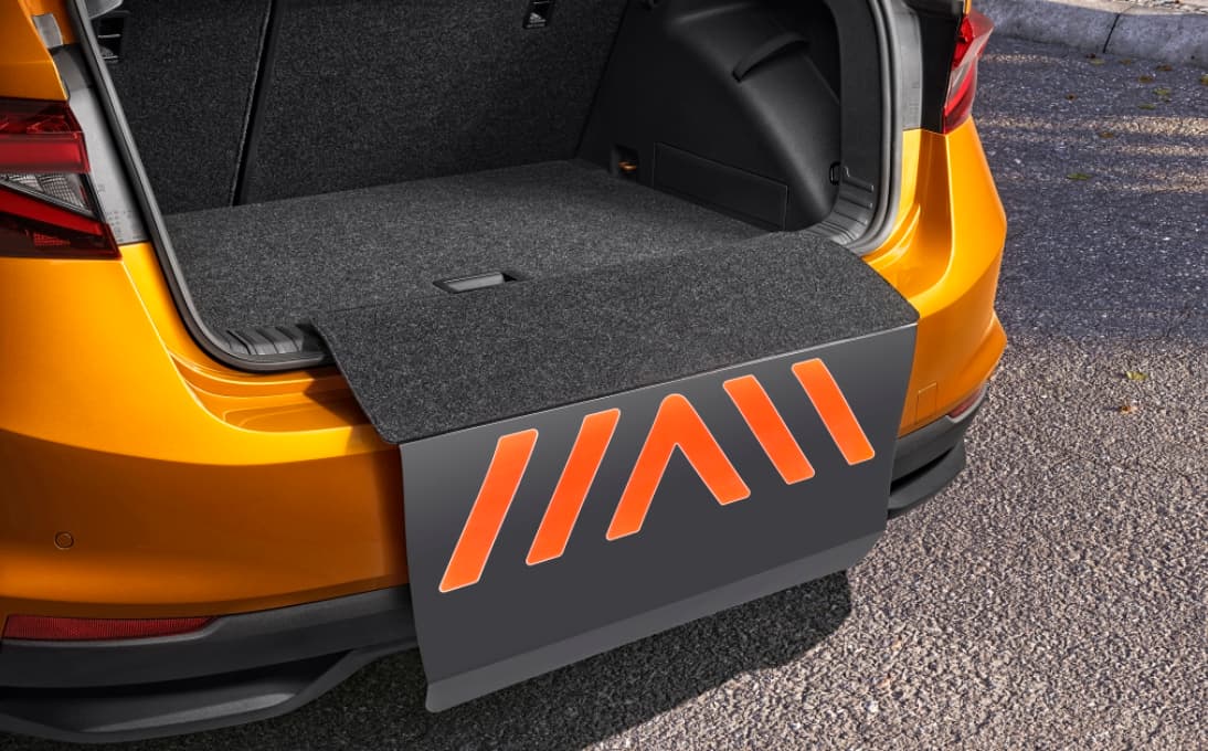 Škoda Auto a ochranný přehoz nákladové hrany
