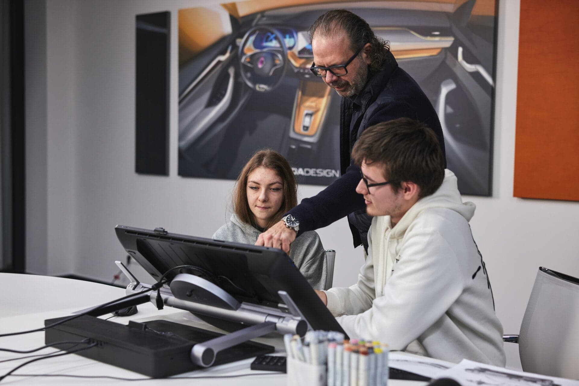 Studenti navrhují nový elektromobil pro Škoda Auto