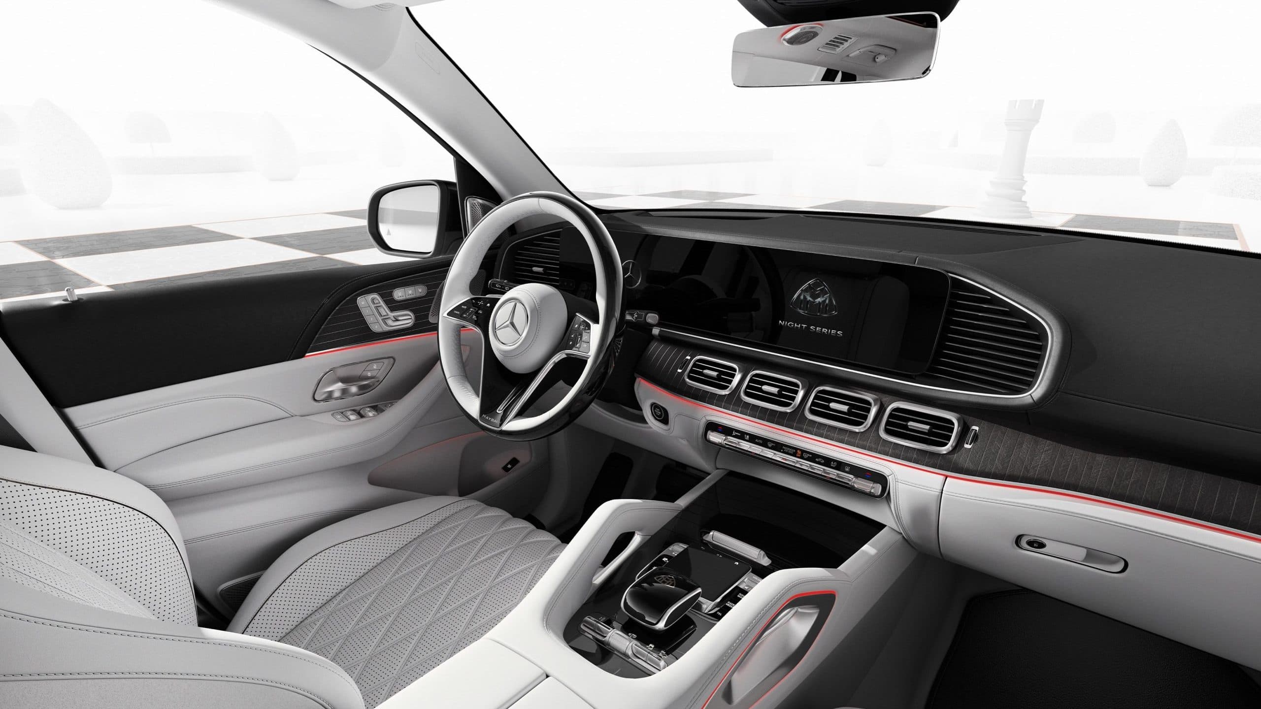Interiér Maybach EQS SUV 680 Night Series