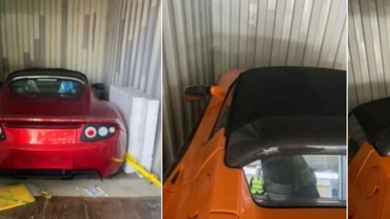 Tesla Roadster nalezena v Číně po 10 letech