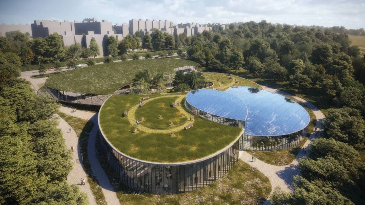 Pražská botanická zahrada a zamýšlený nový vstup