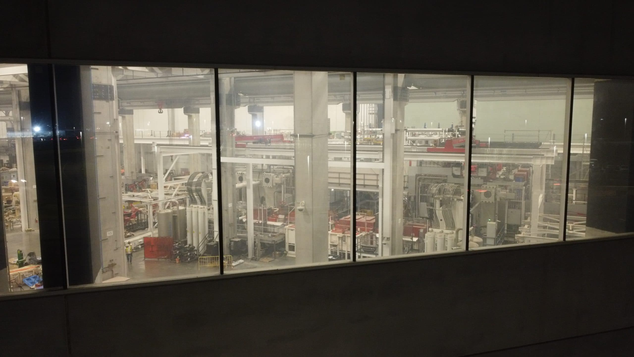 Hala Tesla Giga v Texasu