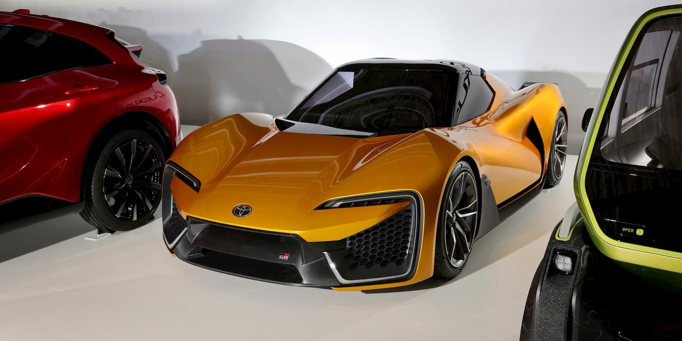 Prototyp elektrického sportovního vozu Toyota GR