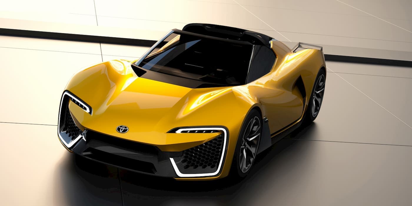 Prototyp elektrického sportovního vozu Toyota GR