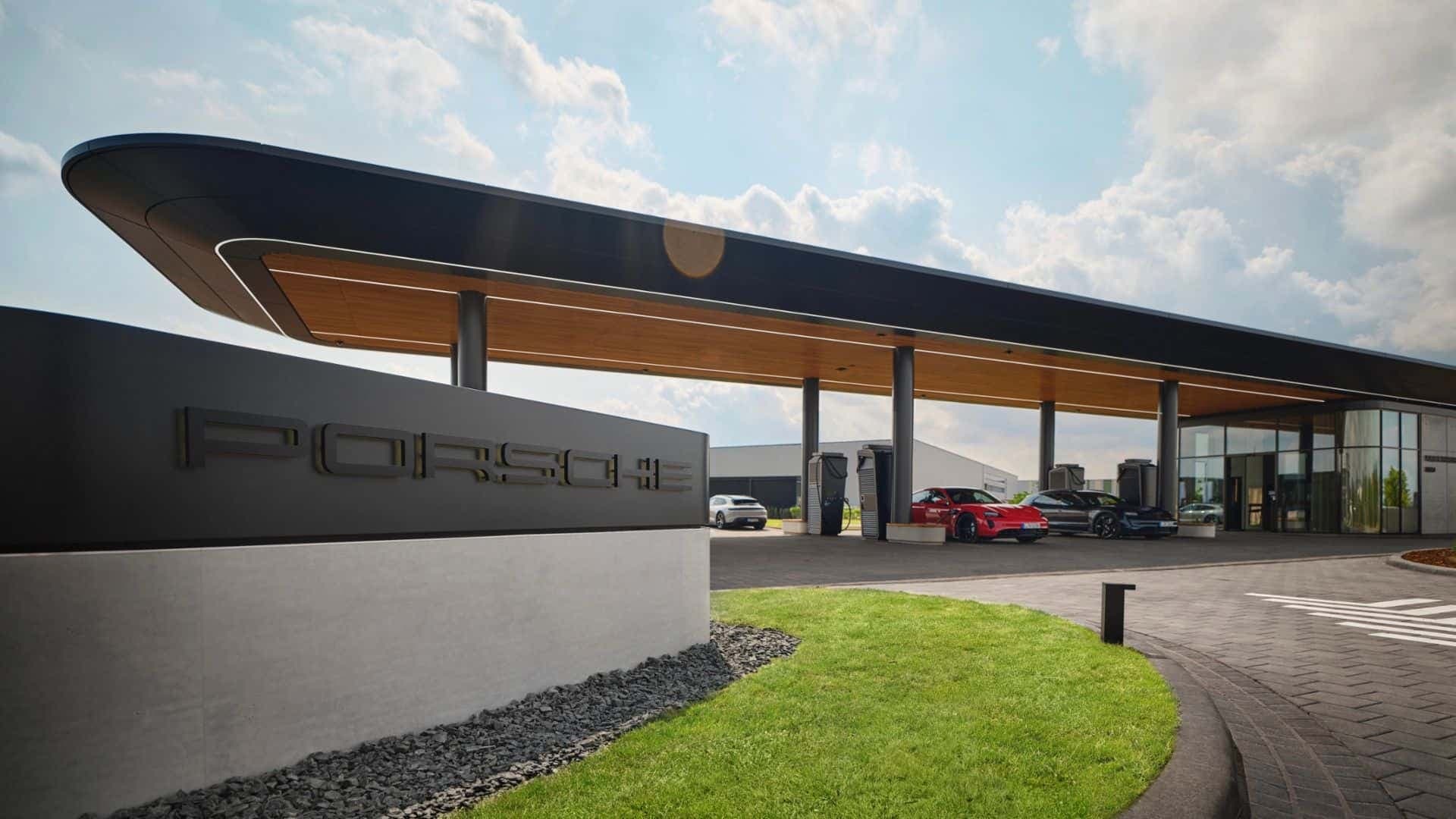Nabíjecí stanice Porsche Charging Lounge