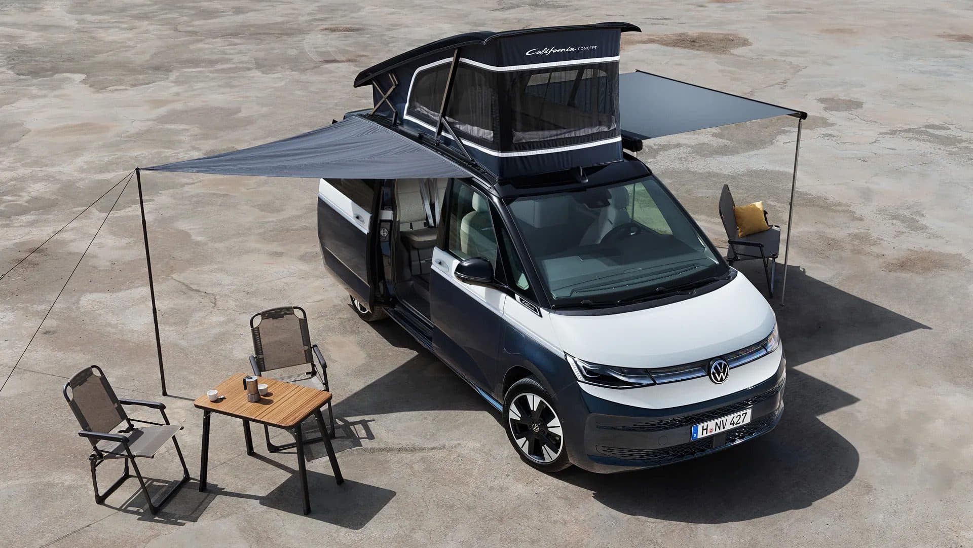 Nový obytný vůz Volkswagen California Concept