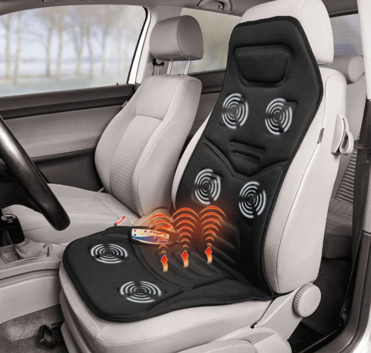 ULTIMATE SPEED Masážní podložka do auta UAMM 12 B2