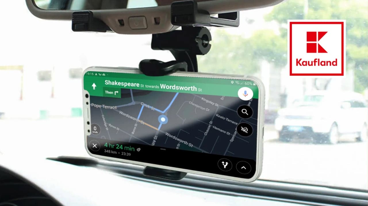 Držák na mobil na zpětné zrcátko