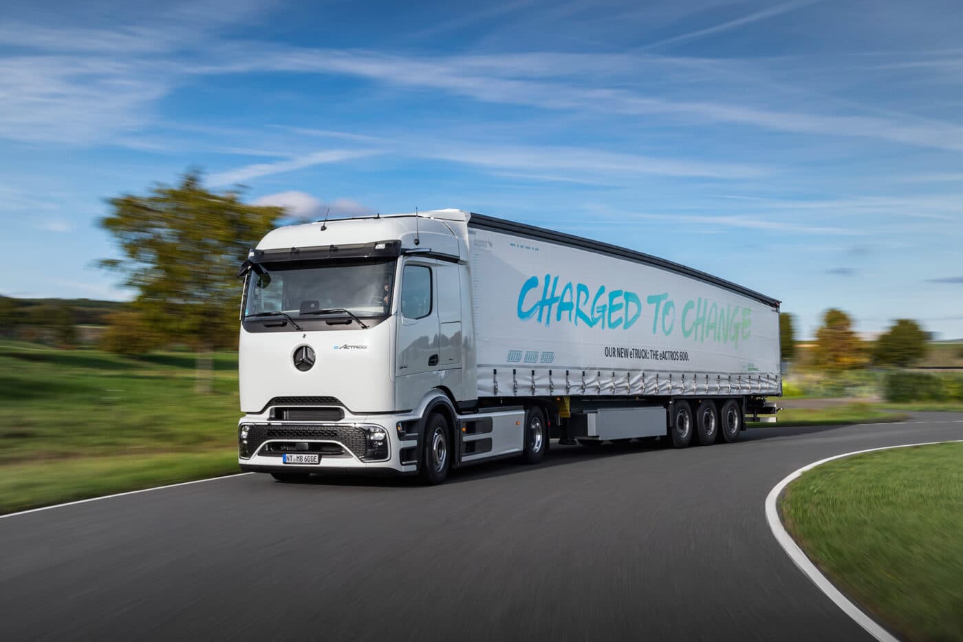 Nový elektrický tahač Mercedes eActros 600