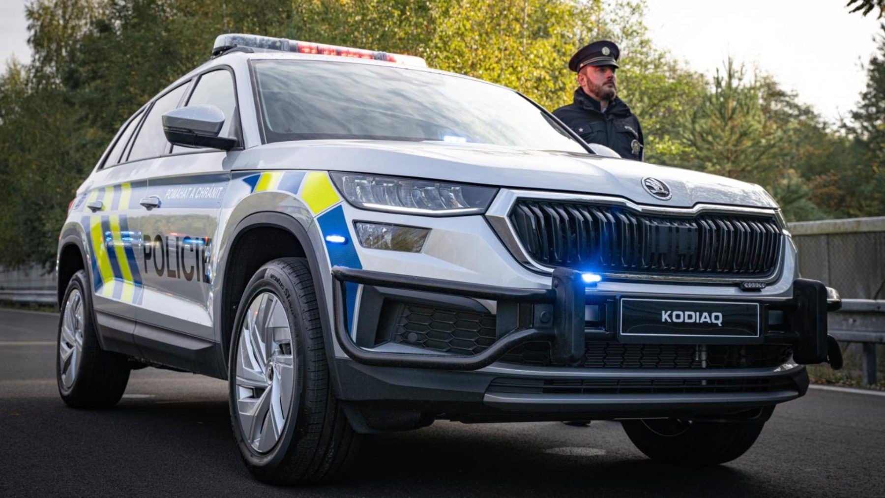 Škoda Kodiaq v policejních službách České republiky | foto: Policie ČR
