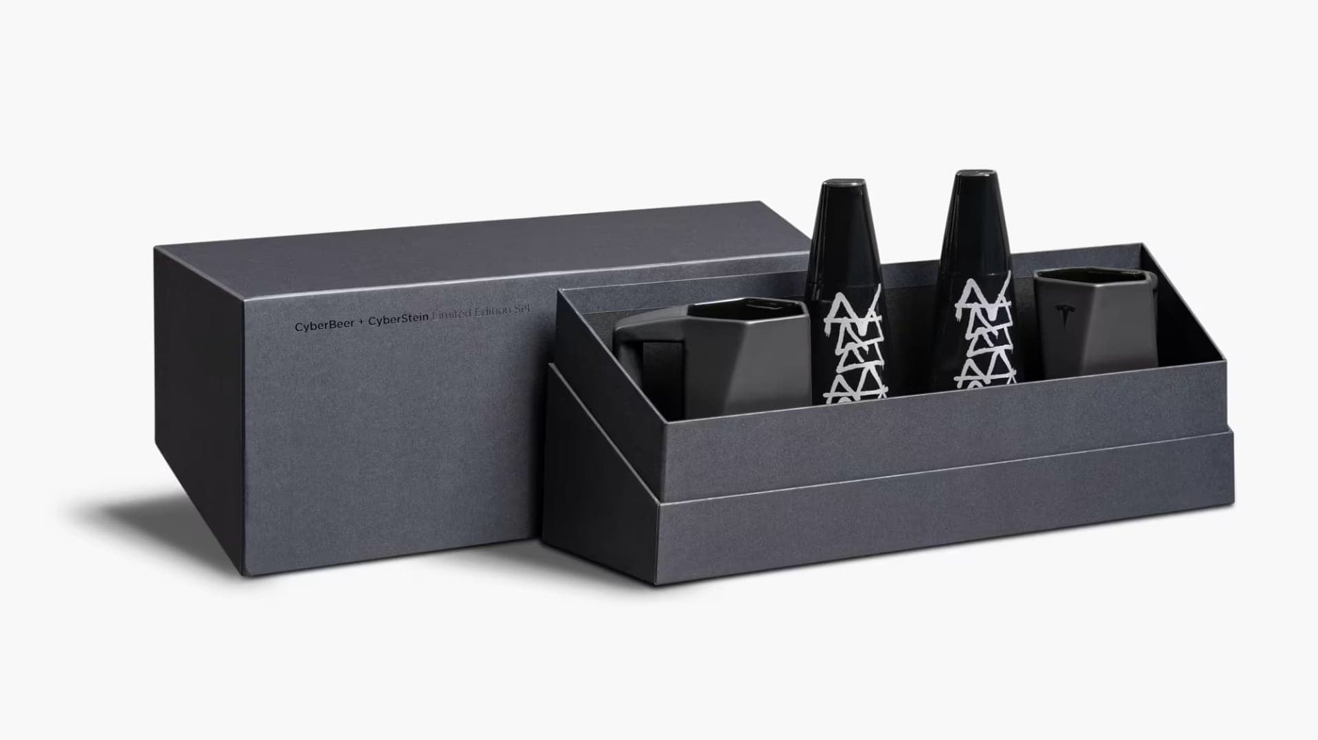 Tesla CyberBeer + CyberStein Limited Edition Set