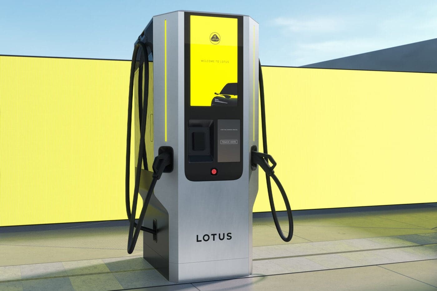 Lotus rychlonabíjecí stanice 450 kW