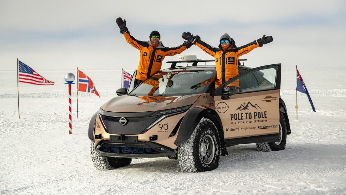 Nissan Ariya - expedice Pole to pole