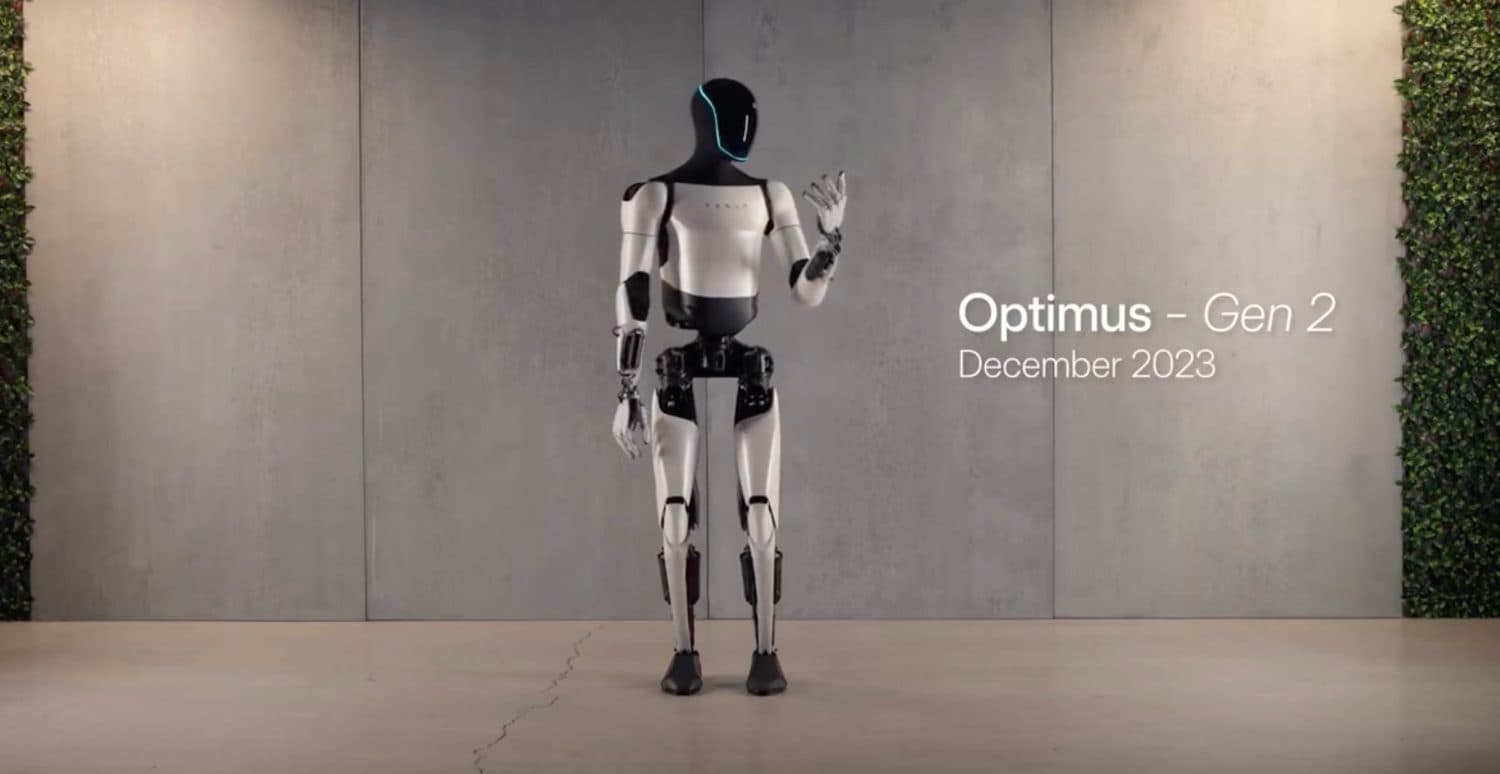 Robot Tesla Optimus Gen 2
