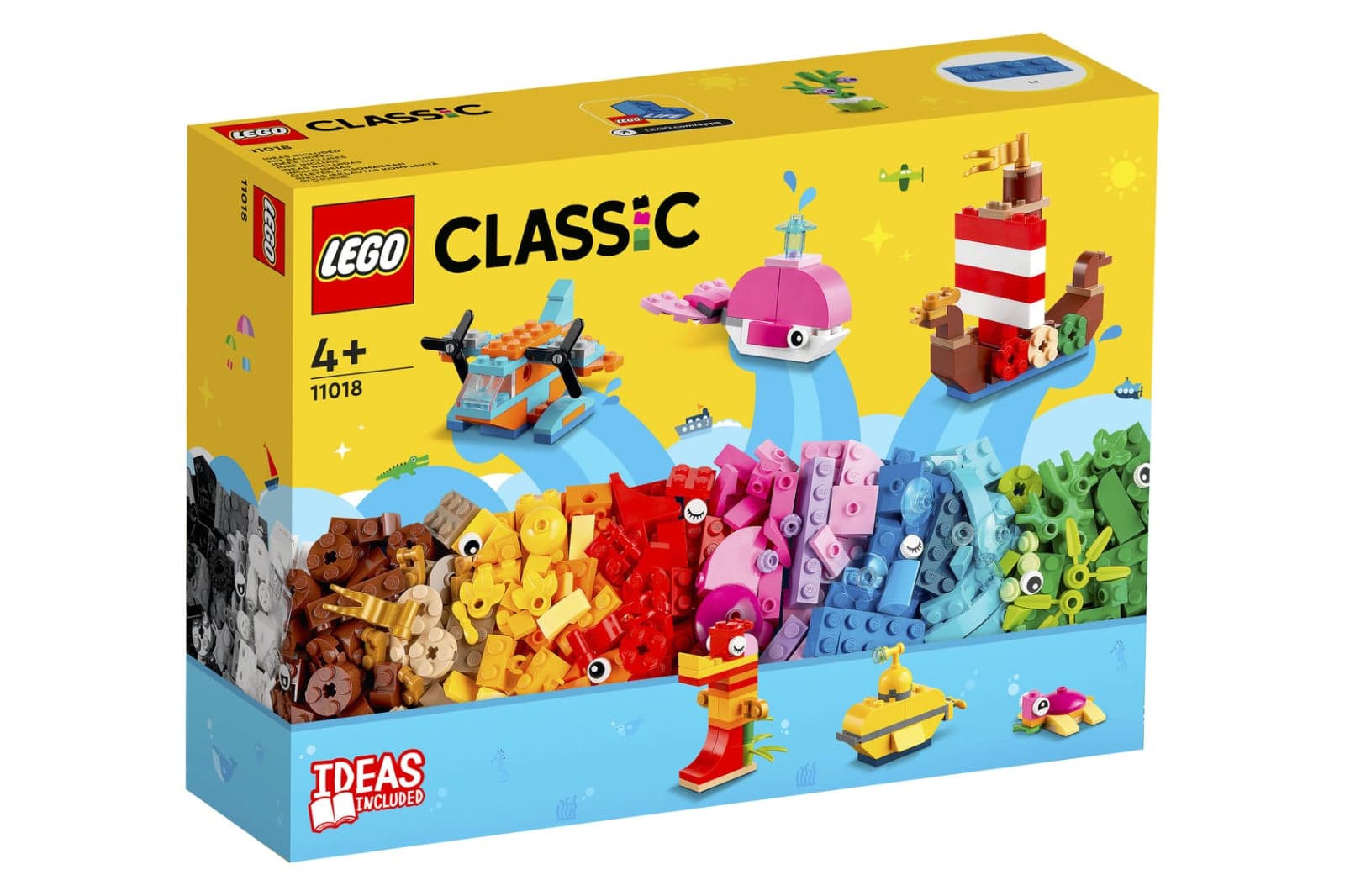 LEGO Classic 11018 Kreativní zábava v oceánu
