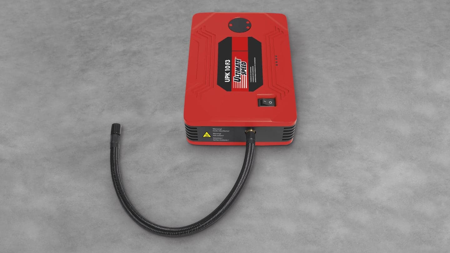 Powerbanka s kompresorem z Lidlu