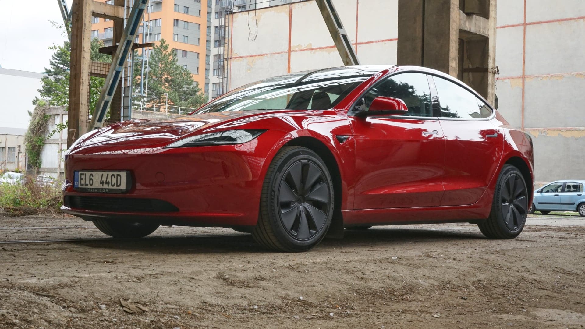 Nová Tesla Model 3 (2024) alias Highland test