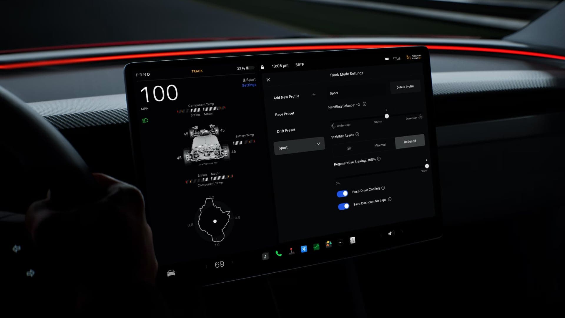 Tesla Model 3 Performance (2024) a nový Track Mode V3