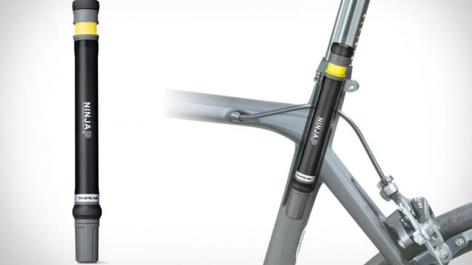 Skladná a nenápadná cyklo hustilka Topeak Ninja P