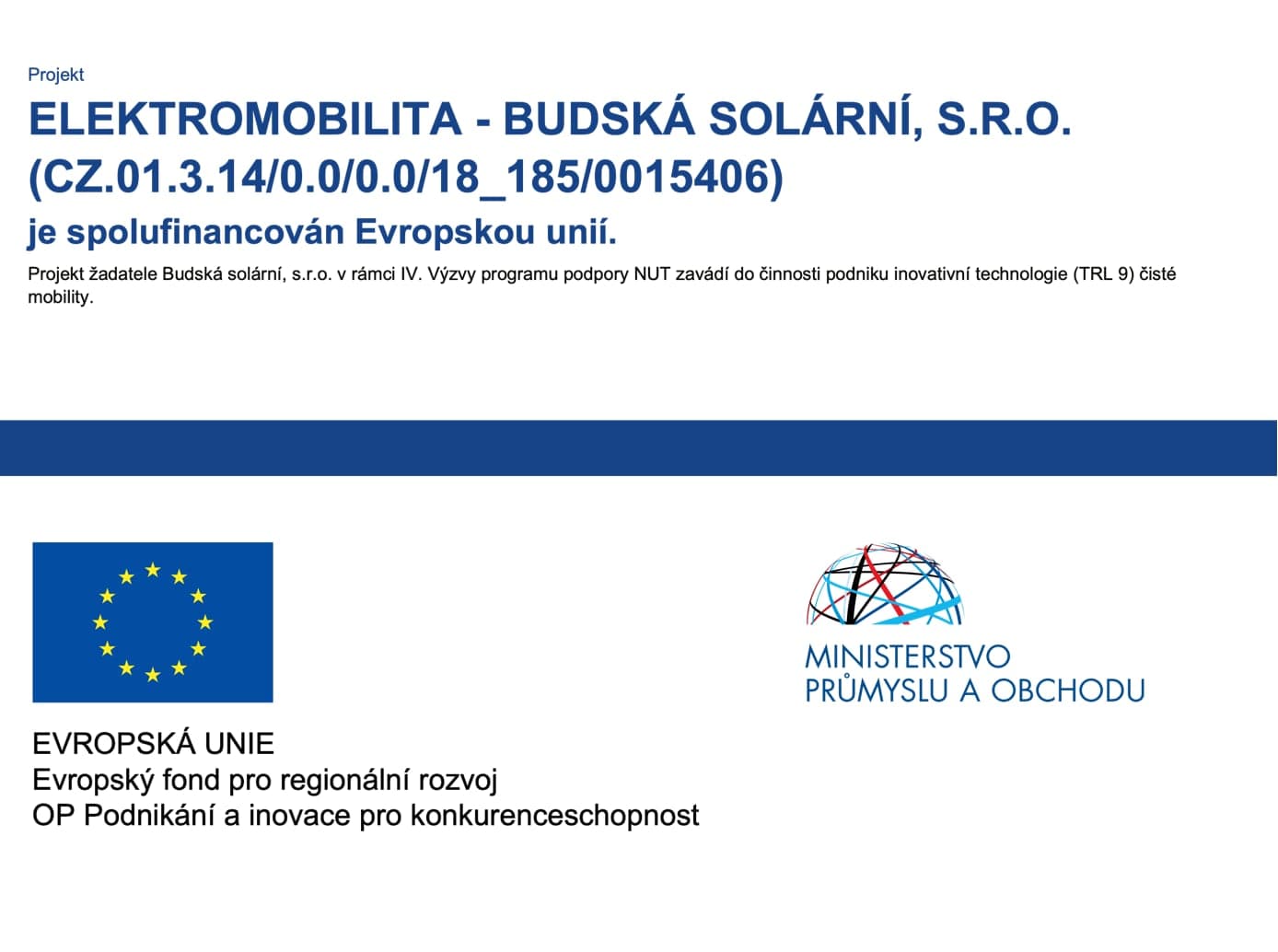 Dotace na elektromobilitu