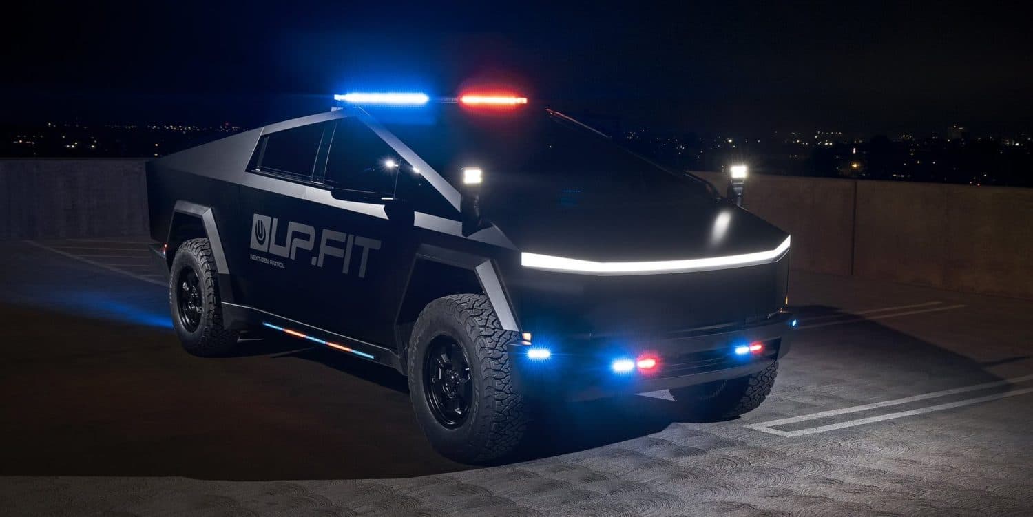 Tesla Cybertruck Police Up.Fit