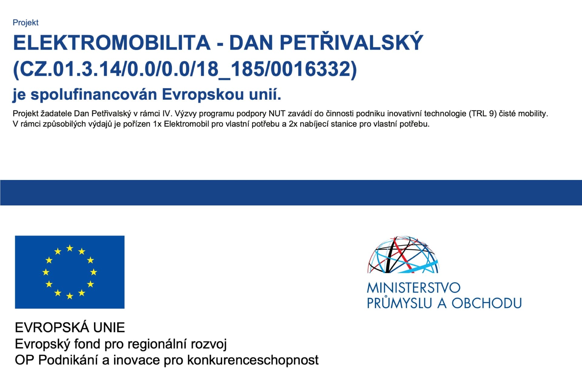Dotace na elektromobil