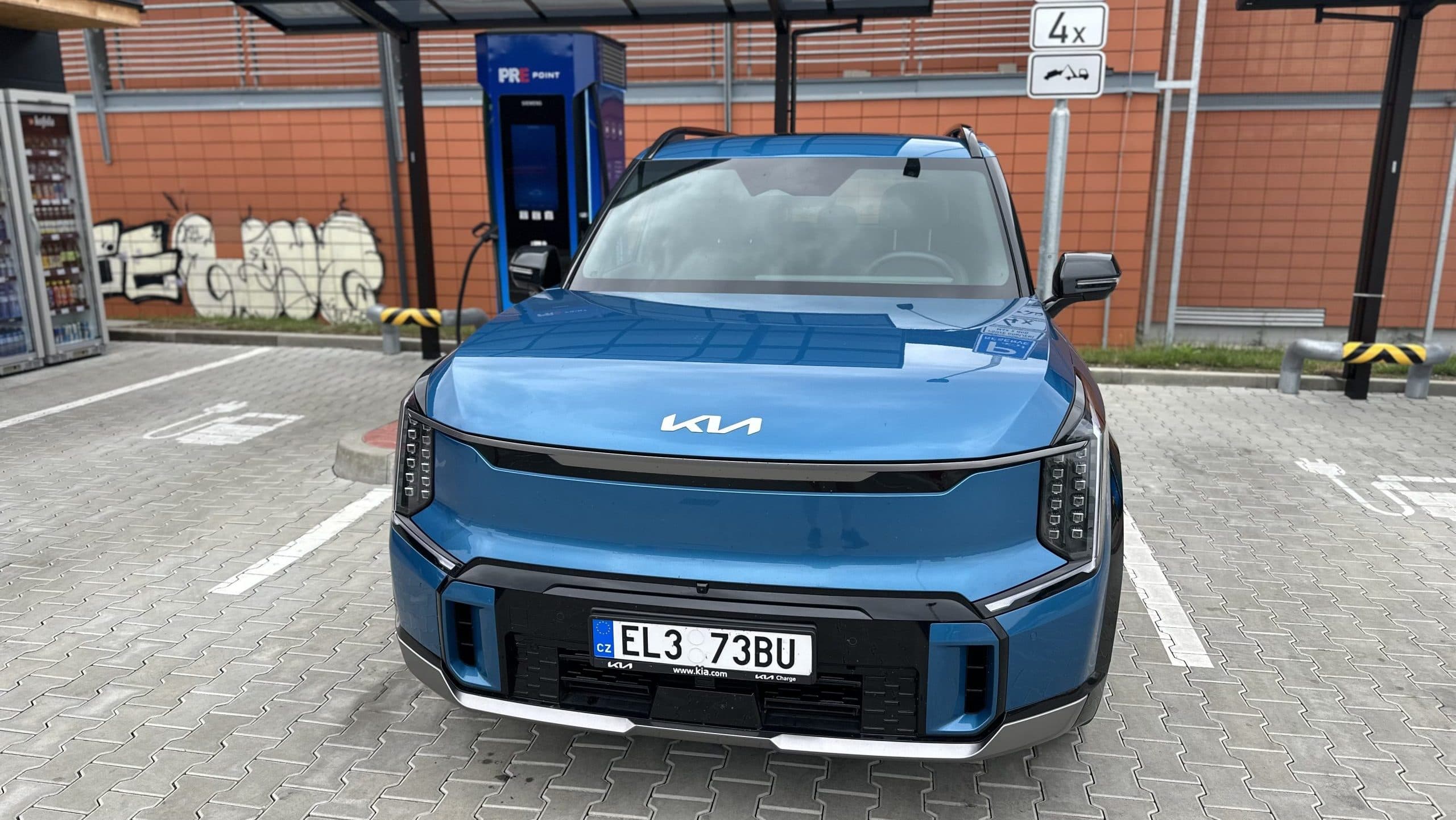 Nabíjení Kie EV9 GT-Line