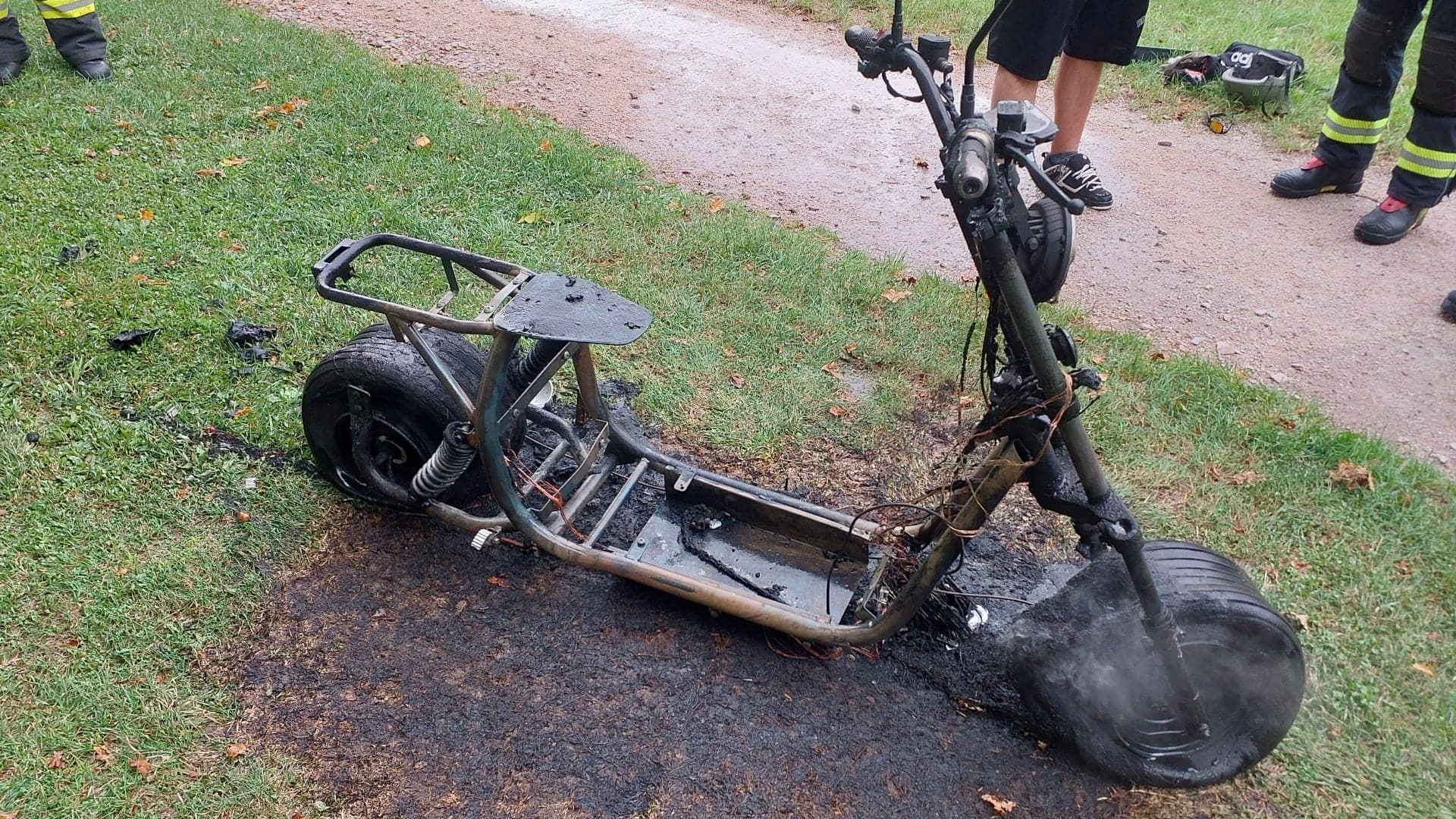 Elektrokoloběžka je na odpis