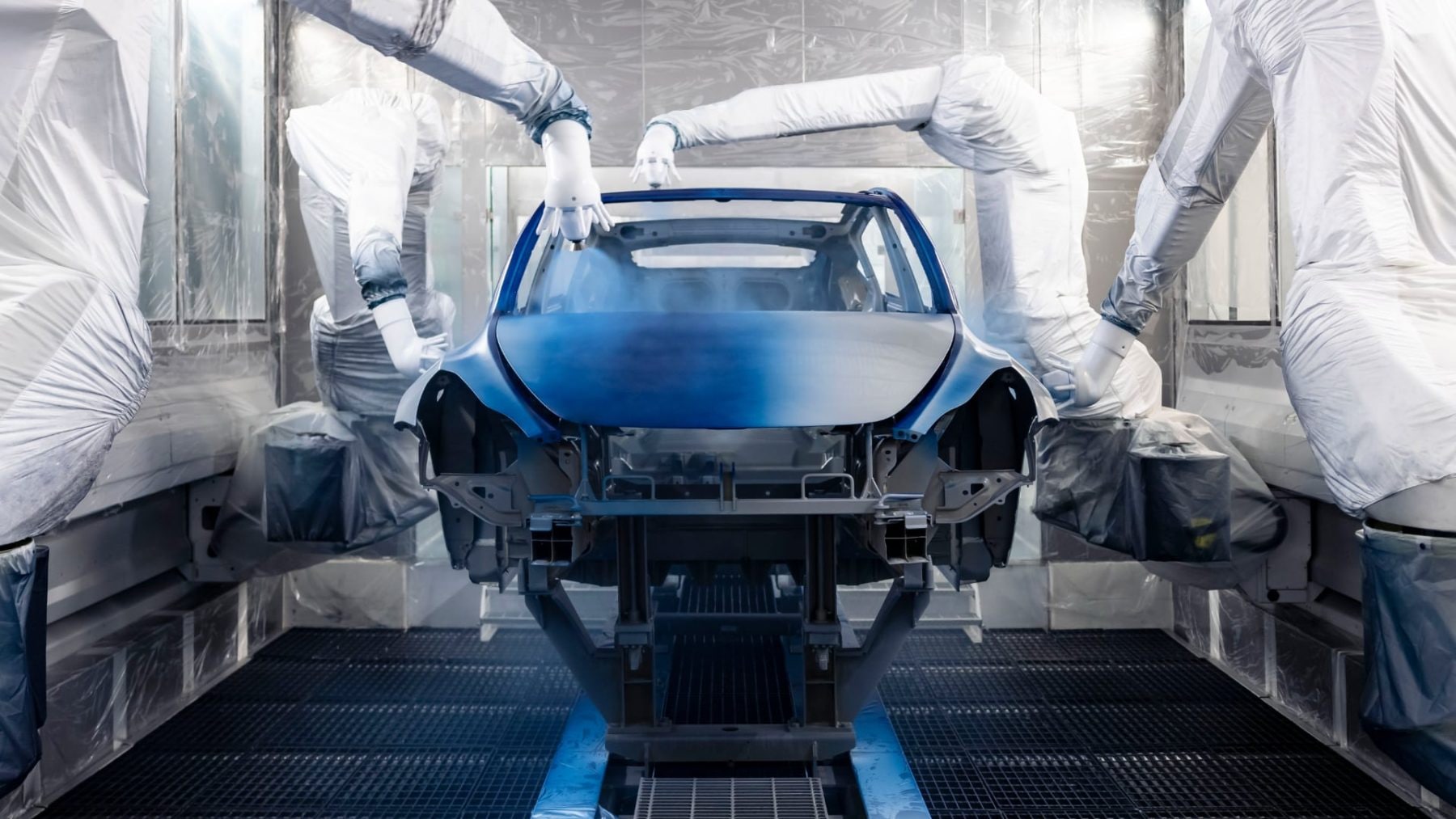 Výroba elektromobilu v Tesla Gigafactory Texas | foto: Tesla