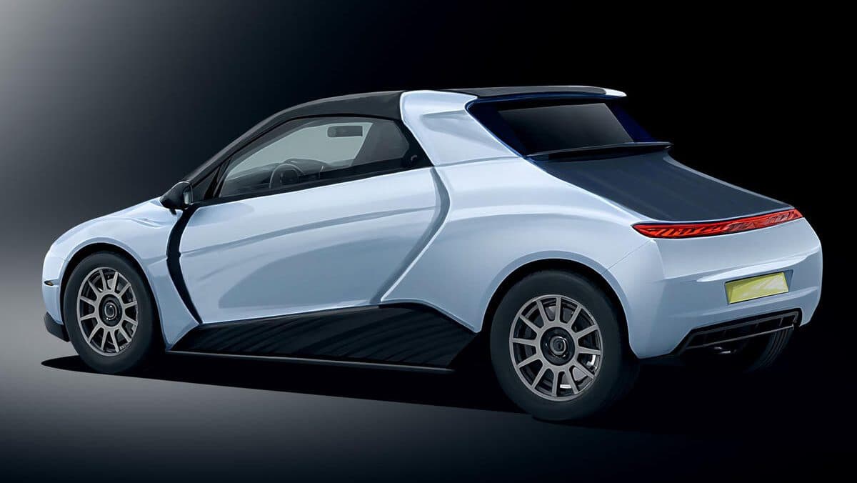 Britský elektromobil je oficiálně klasifikován jako čtyřkolka L7 a bude konkurovat Citroenu Ami a Microlinu | foto: Autocar