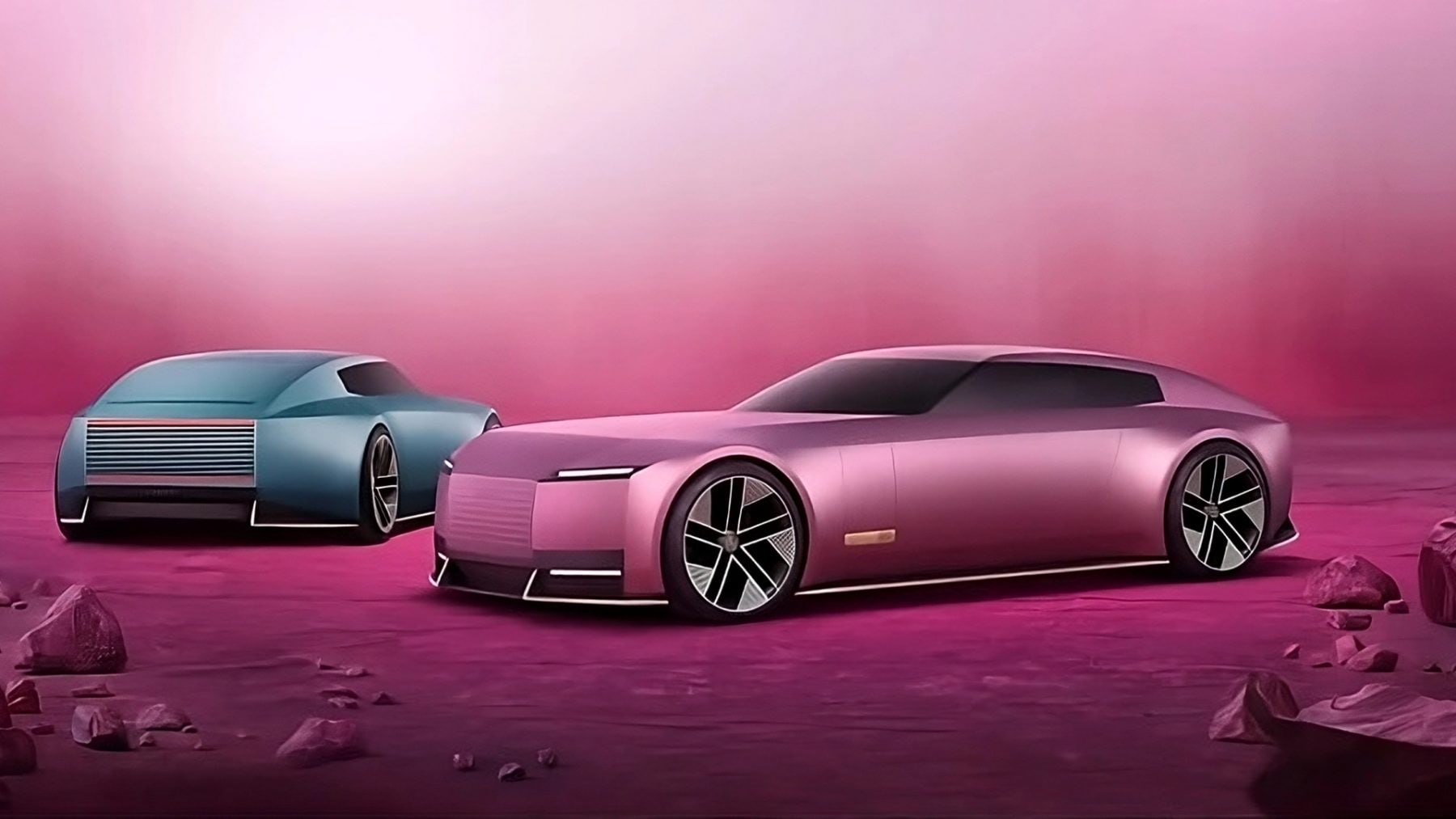 Koncepty Jaguar Type 00 dostaly barvy Miami Pink a London Blue | Zdroj: Jaguar