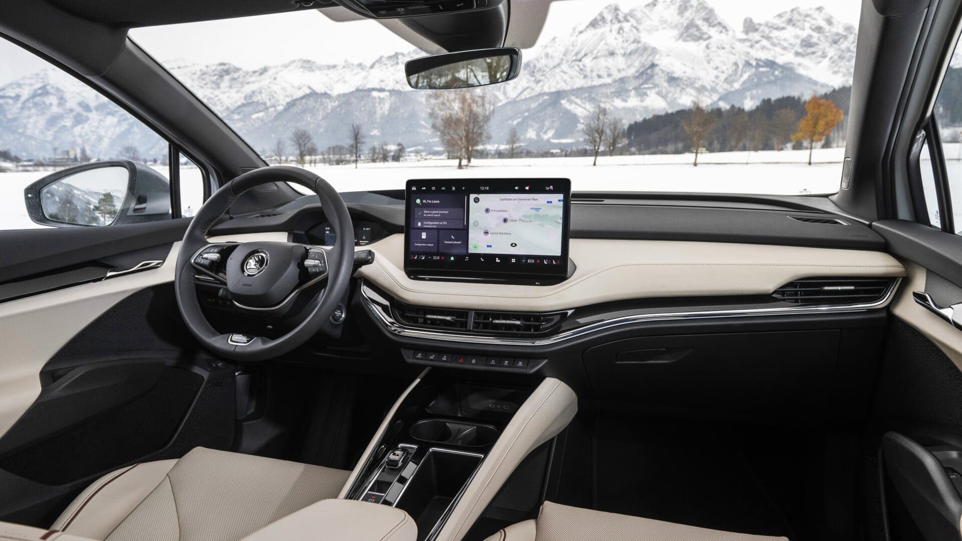 Interiér vozu Škoda Enyaq Coupé L&K 85 | foto: Škoda Auto