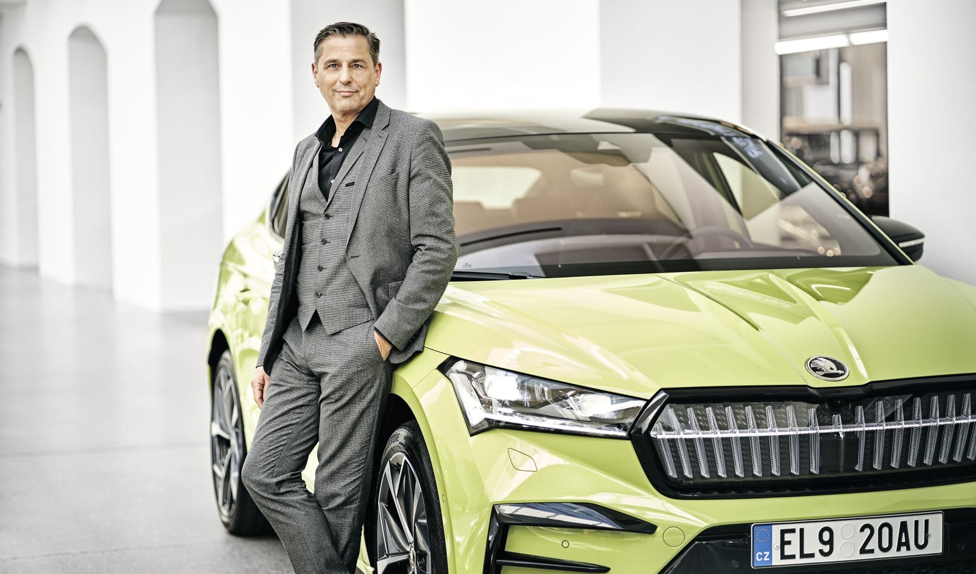 Klaus Zellmer, CEO automobilky z Mladé Boleslavi | foto: Škoda