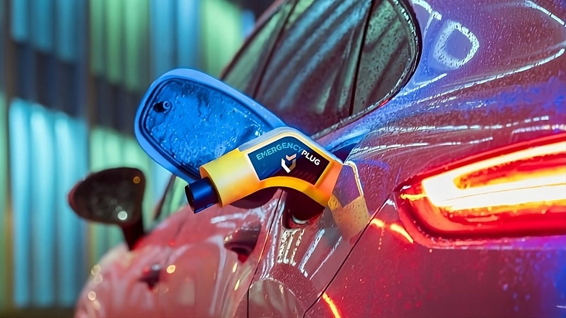 Emergency Plug simuluje nabíjení elektromobilu | foto: emergency-plug.com