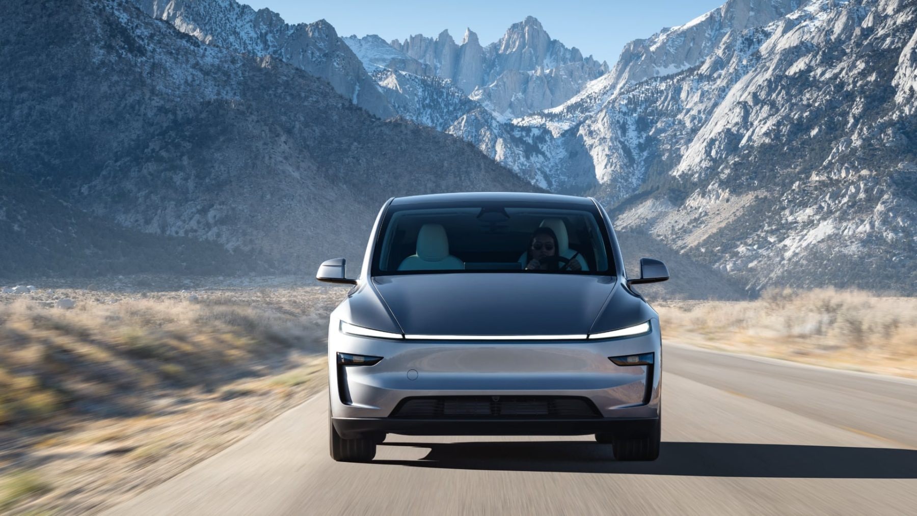 Nová Tesla Model Y Juniper zepředu | foto: Tesla