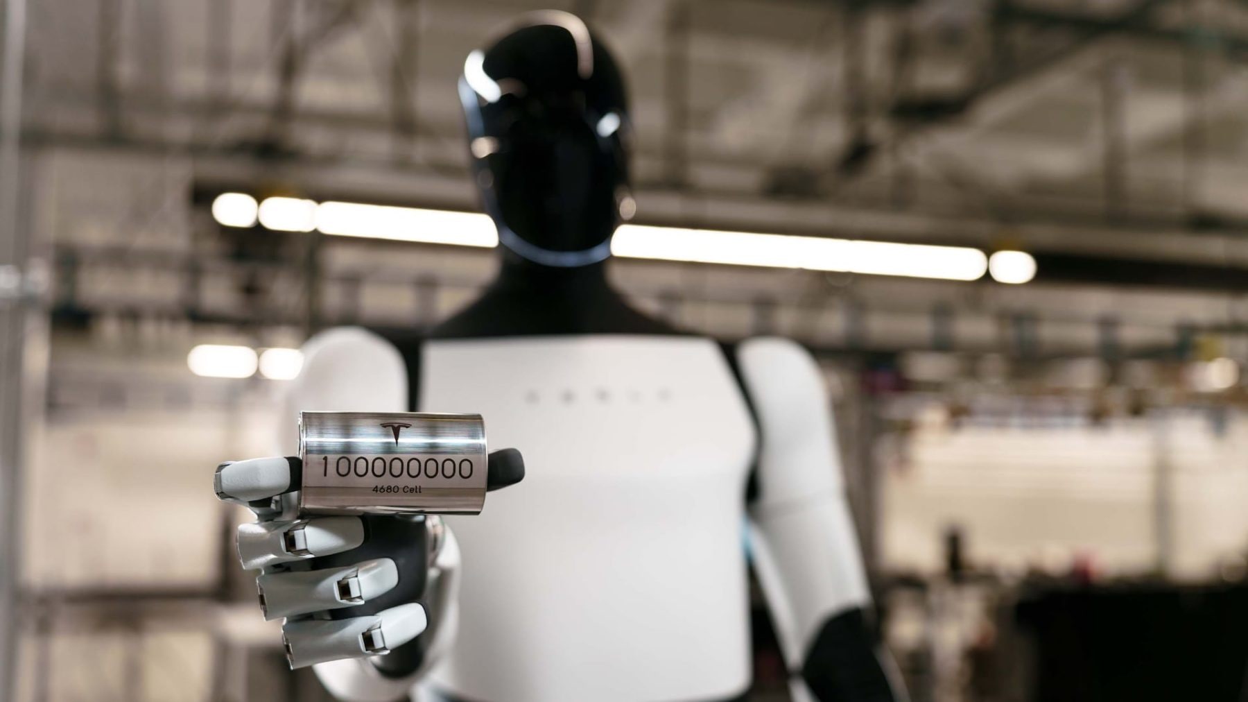 Tesla Optimus a výroba baterií 4680 pro Cybertruck | foto: Tesla