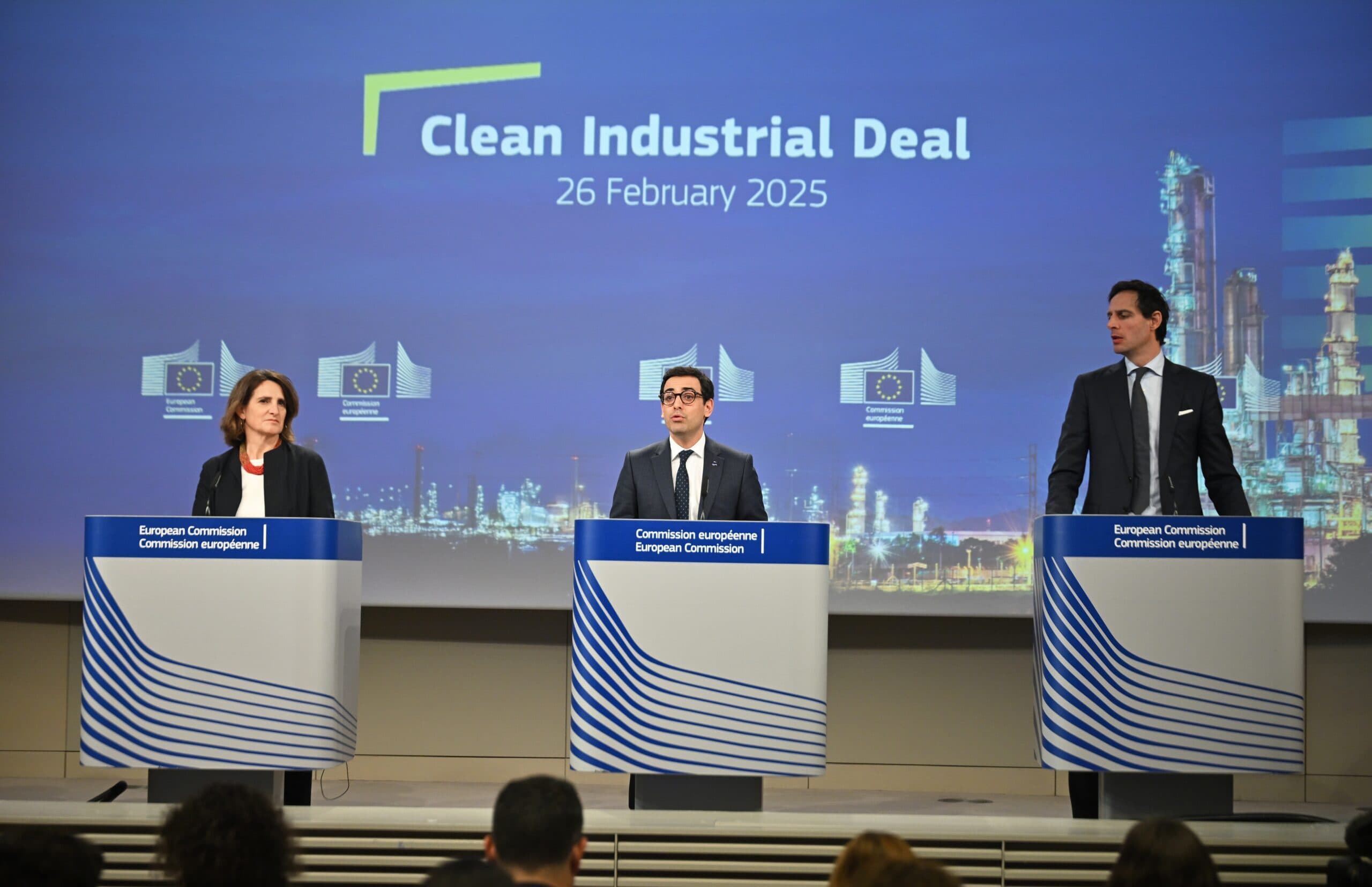 Představení Dohody o čistém průmyslu (Clean Industrial Deal) evropskou komisí v Bruselu | foto: European Commission