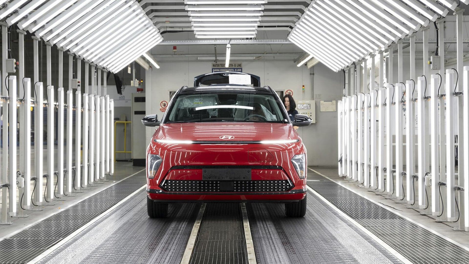 Výroba Hyundai Kona Electric v Nošovicích | foto: Hyundai