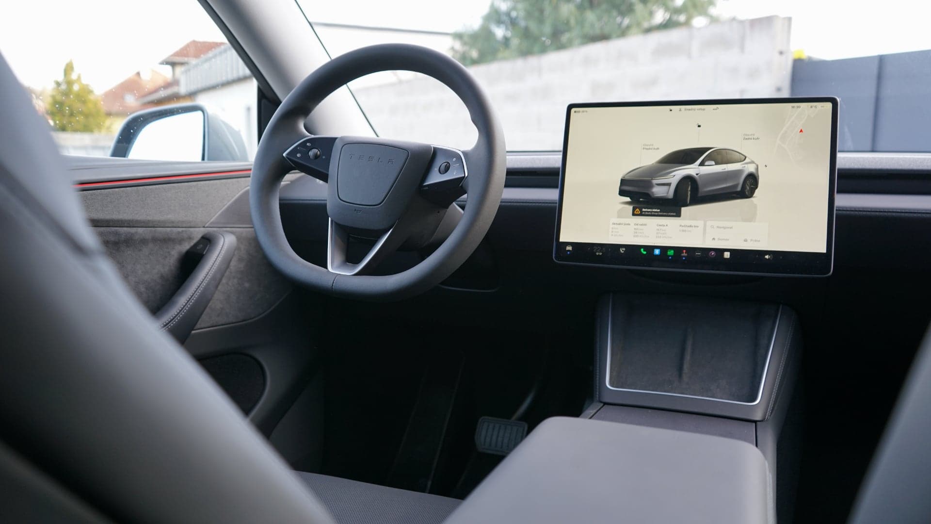 Tesla Model Y Juniper (2025), interiér | foto: Luboš Srb