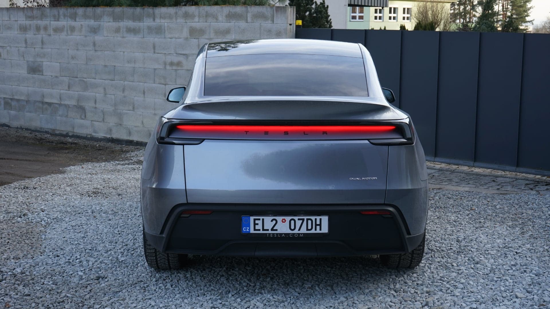 Tesla Model Y Juniper (2025), zezadu | foto: Luboš Srb